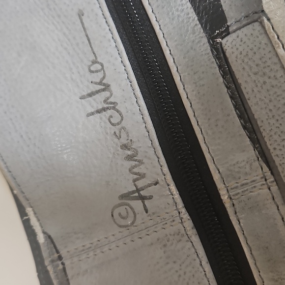 Anuschka handbag Black White Gray - Picture 7 of 11